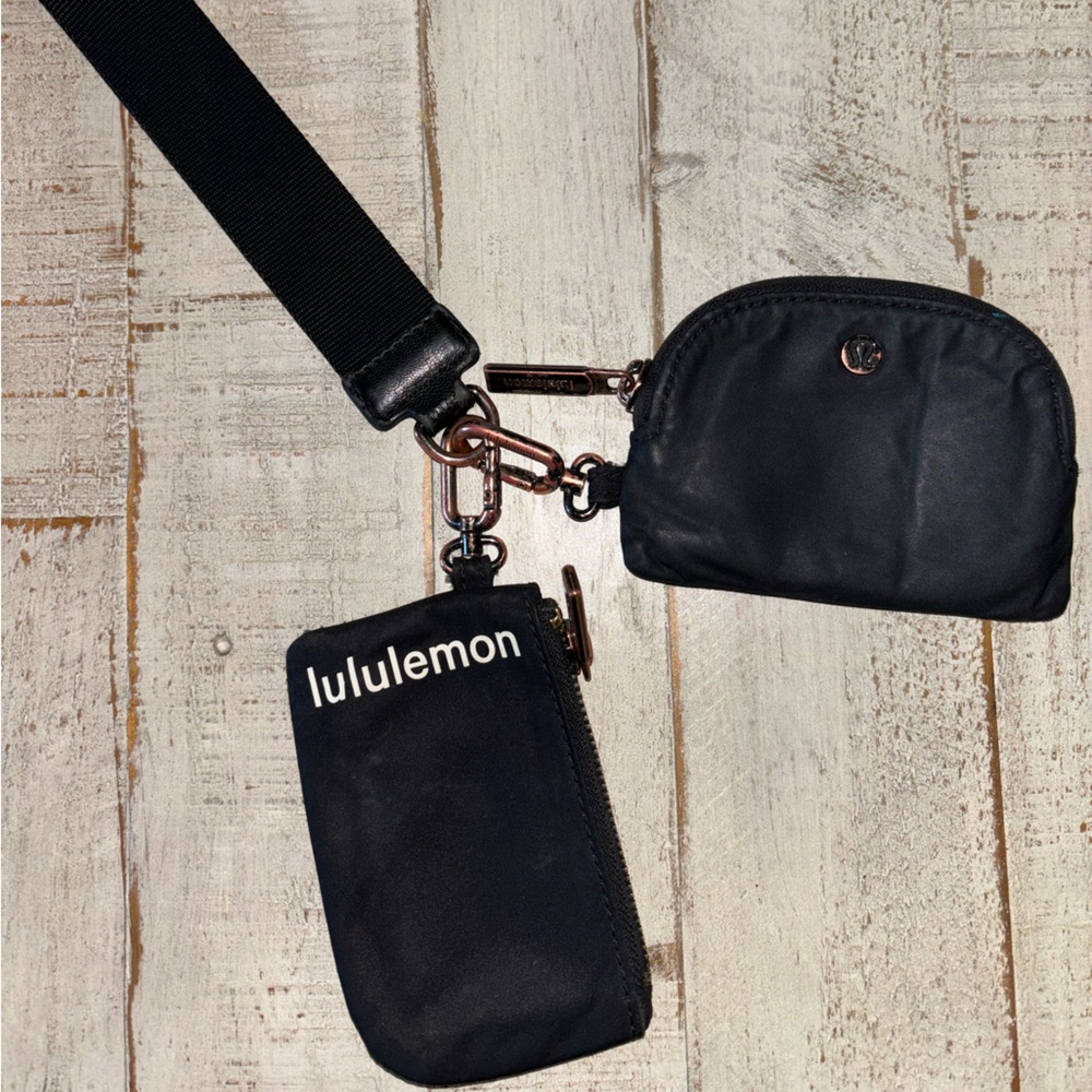 Lulu Lemon Dual Pouch Wristlet